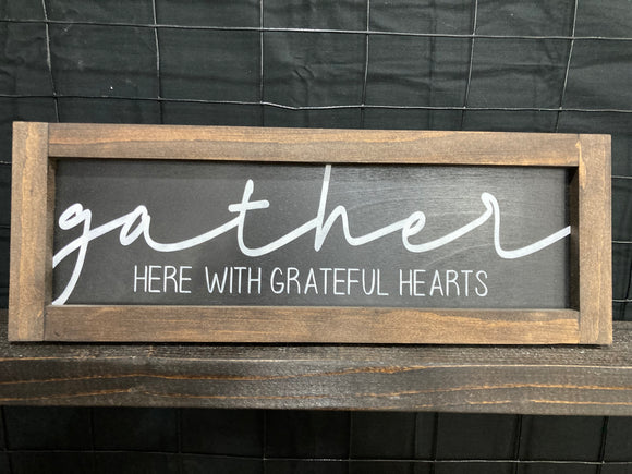 Gather here with grateful hearts