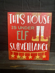 This house is under elf surveillance - gold