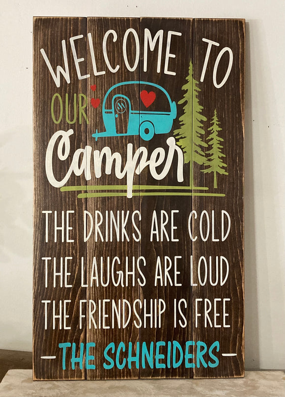 Pallet Wood Sign - TIMBERLAND