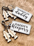 Keychain for Dad PERSONALIZED