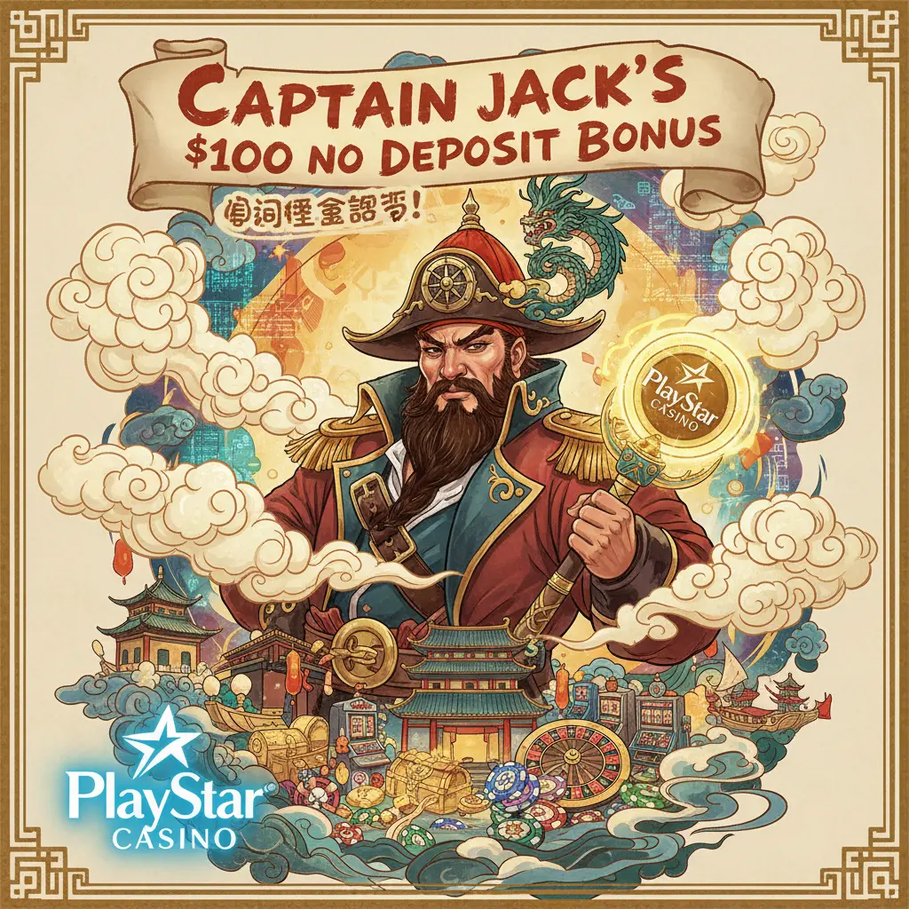 captain jack casino $100 no deposit bonus - PlayStar